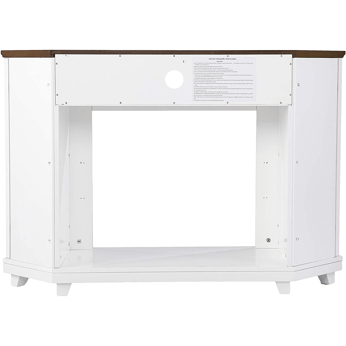 Southern Enterprises Dilvon Electric Fireplace TV Stand