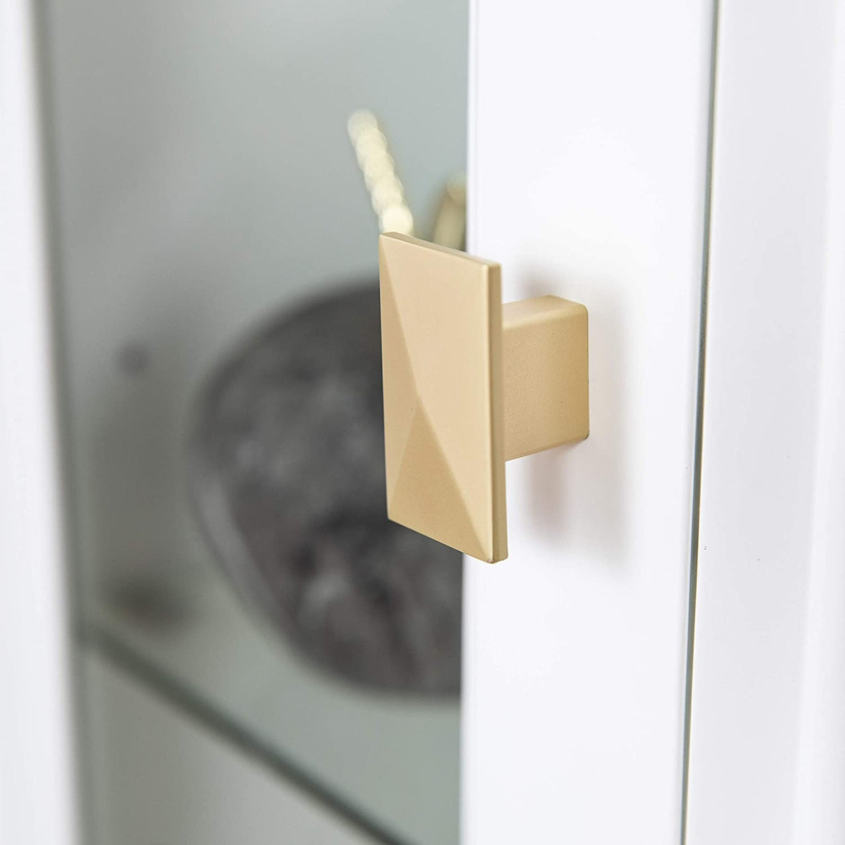 Southern Enterprises Dilvon Electric Fireplace TV Stand - Detail