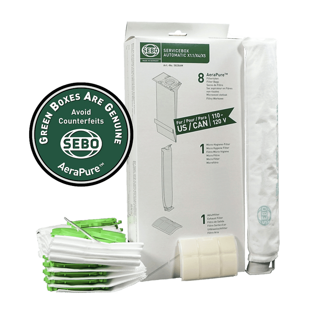 SEBO 5828AM Service Box for X-Series Vacuums