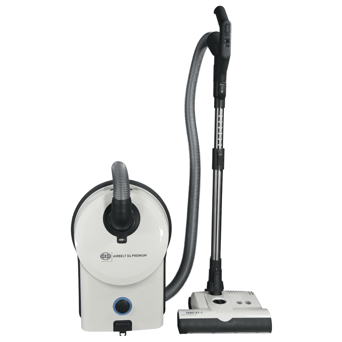 SEBO AIRBELT D4 Premium Canister Vacuum with Parquet Brush - Main