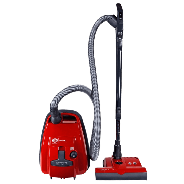 SEBO AIRBELT K3 Premium Canister Vacuum Cleaner - Red