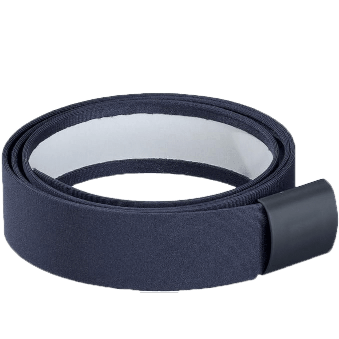 Sebo Airbelt Textile Covered Foam Bumper - Gray Black Solid