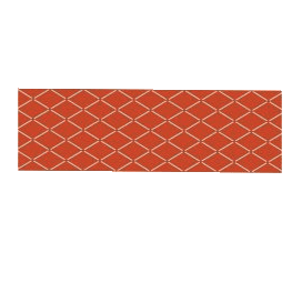 Sebo Airbelt Textile Covered Foam Bumper - Orange Solver Squares