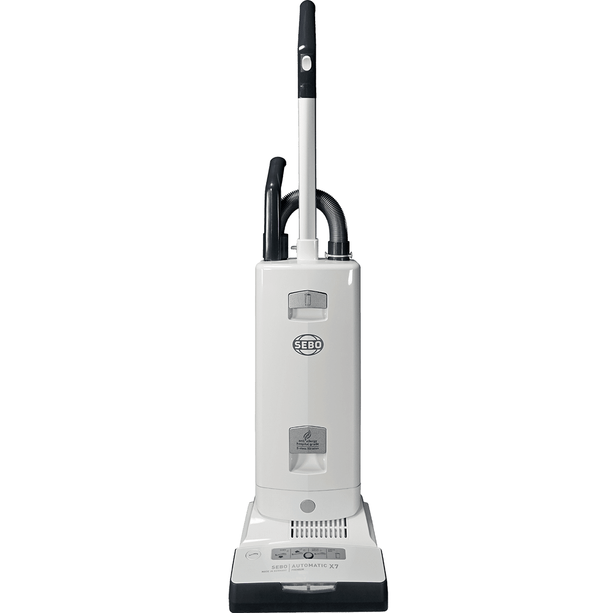 SEBO Automatic X7 Premium Upright Vacuum Cleaner - White