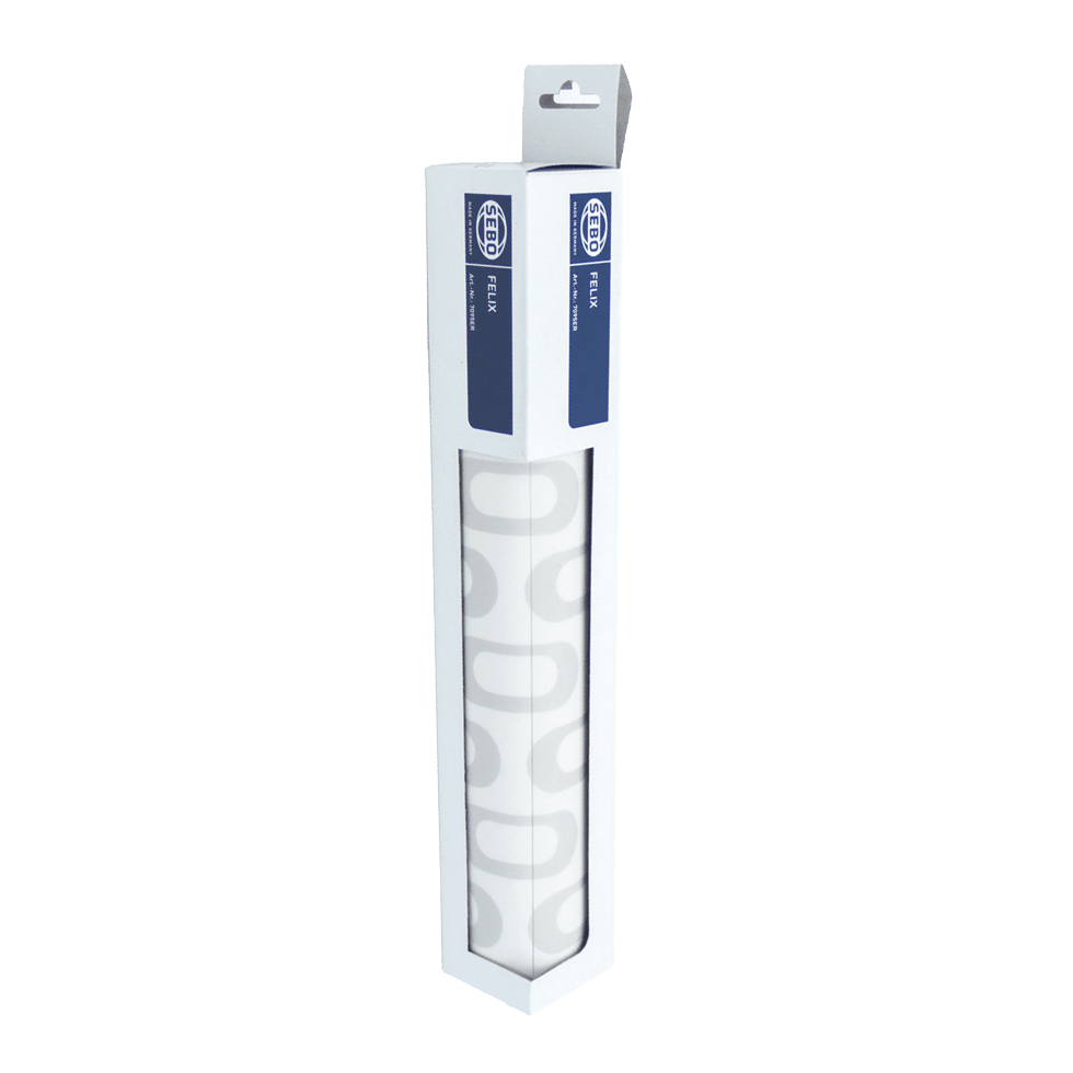 SEBO Exhaust Microfilter for Felix Upright Vacuum - White/Grey Ovals