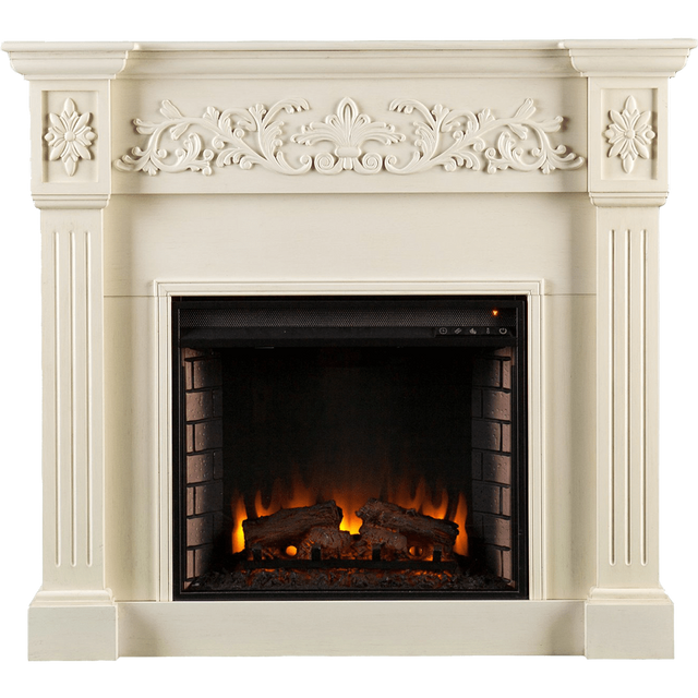 Southern Enterprises (SEI) Calvert Electric Fireplace - Ivory