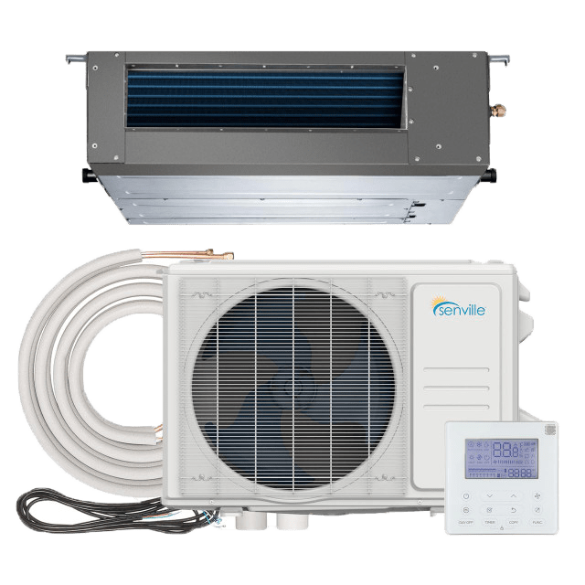 Senville 9,000 BTU Concealed Mini Split Heat Pump