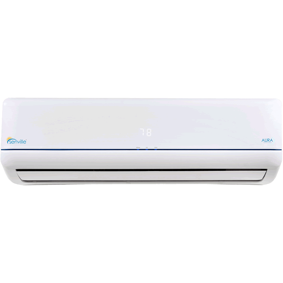 Senville Aura 33,000 BTU Mini Split Arctic Heat Pump w/ Wi-Fi - Indoor Unit