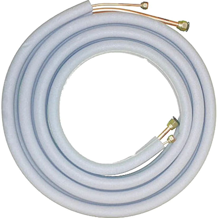 Senville 50 Ft. Insulated Line Set - 1/4-in. and 3/8-in.