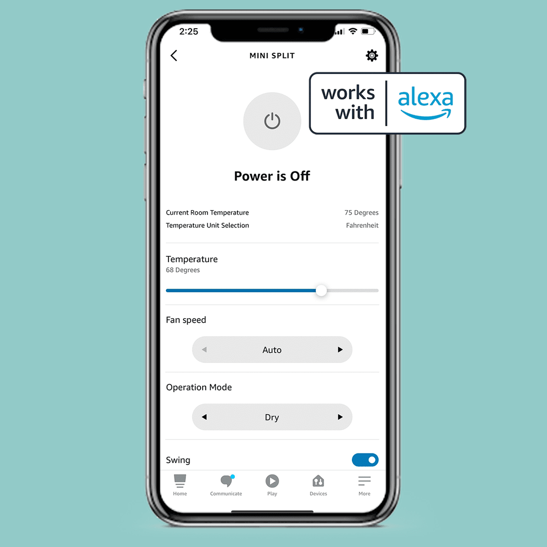 Senville WiFi USB Connect Kit with Alexa - phone
