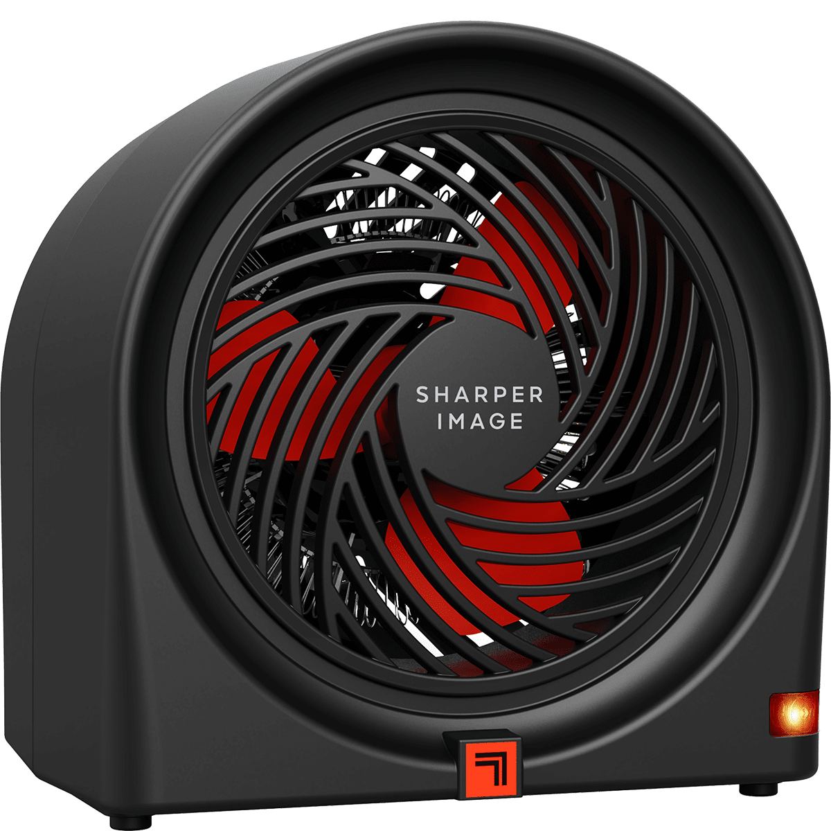Sharper Image Radius 5 Personal Space Heater - Angle View