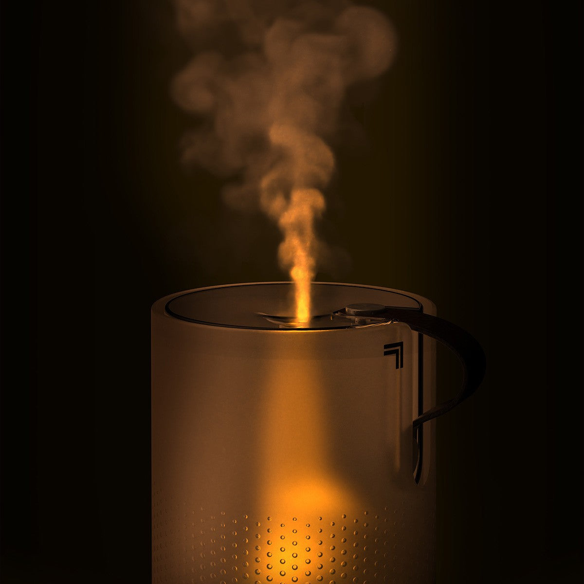 Sharper Image VOTIV Ultrasonic Humidifier w/ Flameless Candlelight