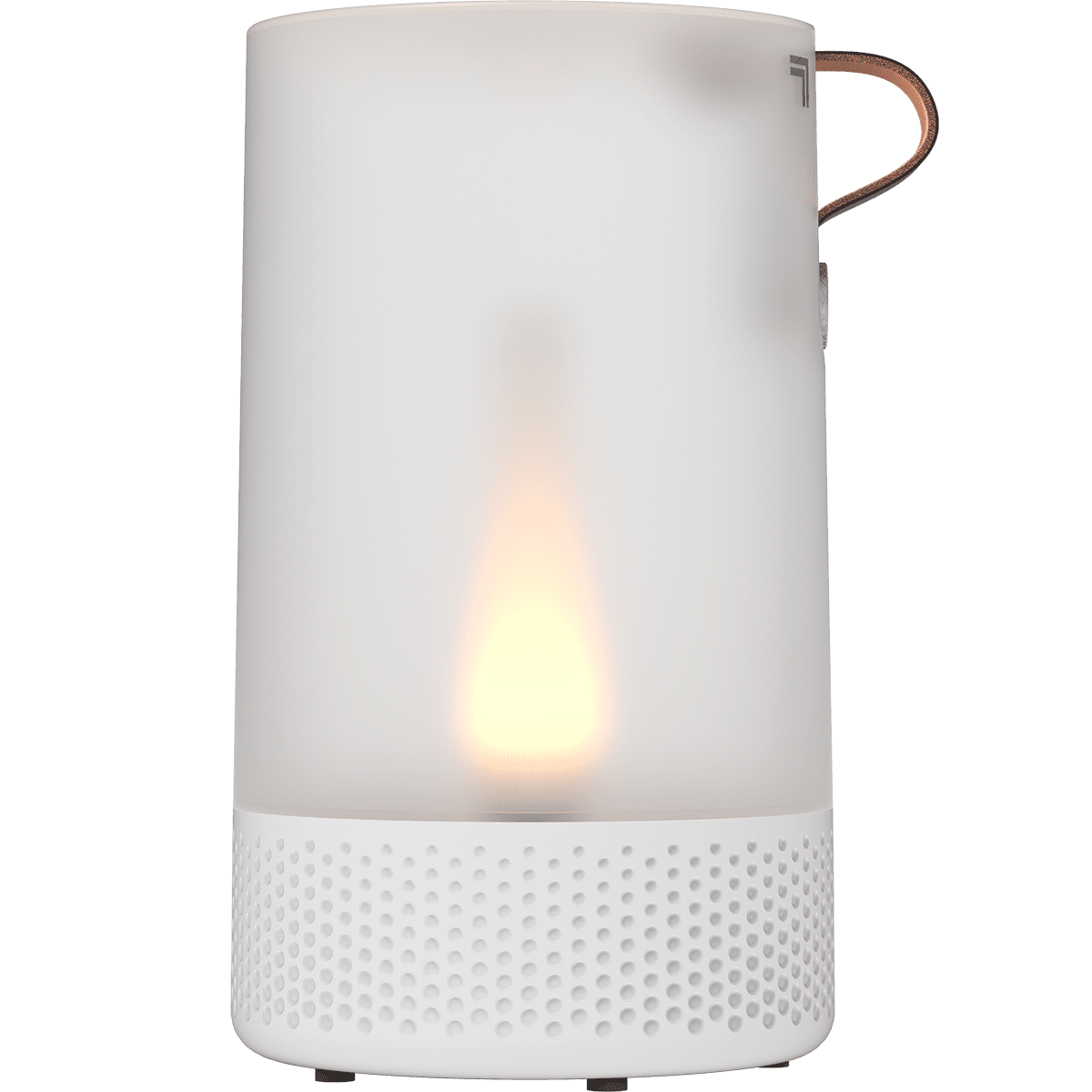 Sharper Image VOTIV Ultrasonic Humidifier w/ Flameless Candlelight - VOTIV 7 - Left Side