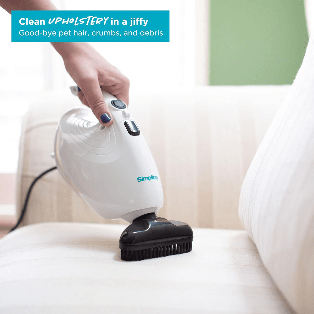 Simplicity Flash Micro Handheld Vacuum - Infographic 1