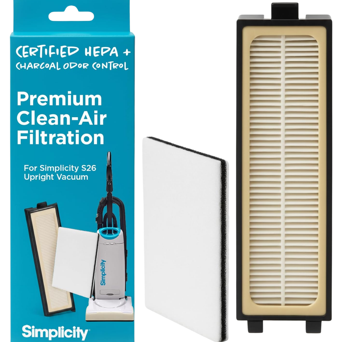 Simplicity Premium Allergy Upright Vacuum Replacement Filter - Main