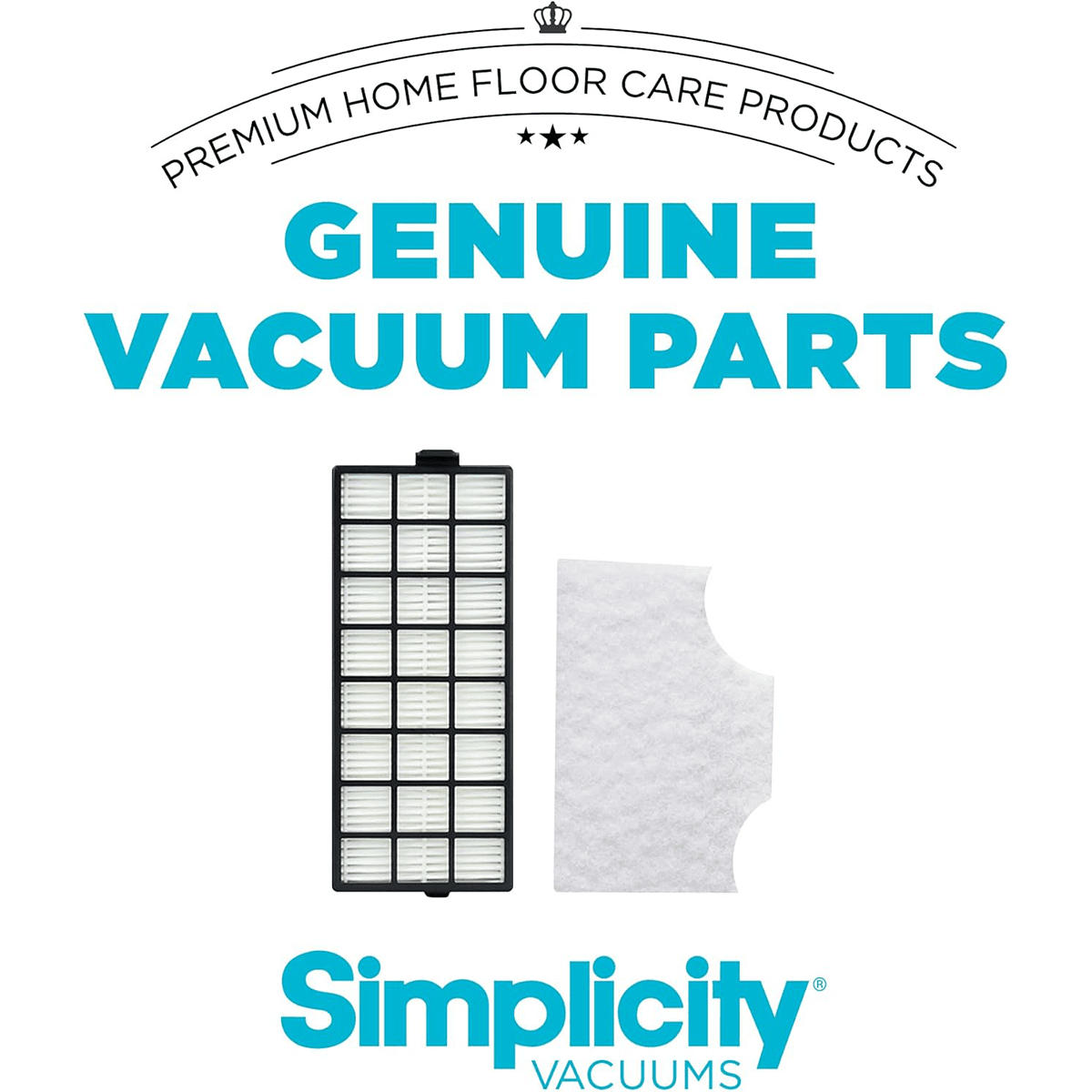 Simplicity S20EZM HEPA Media Filter Set - Infographic 1