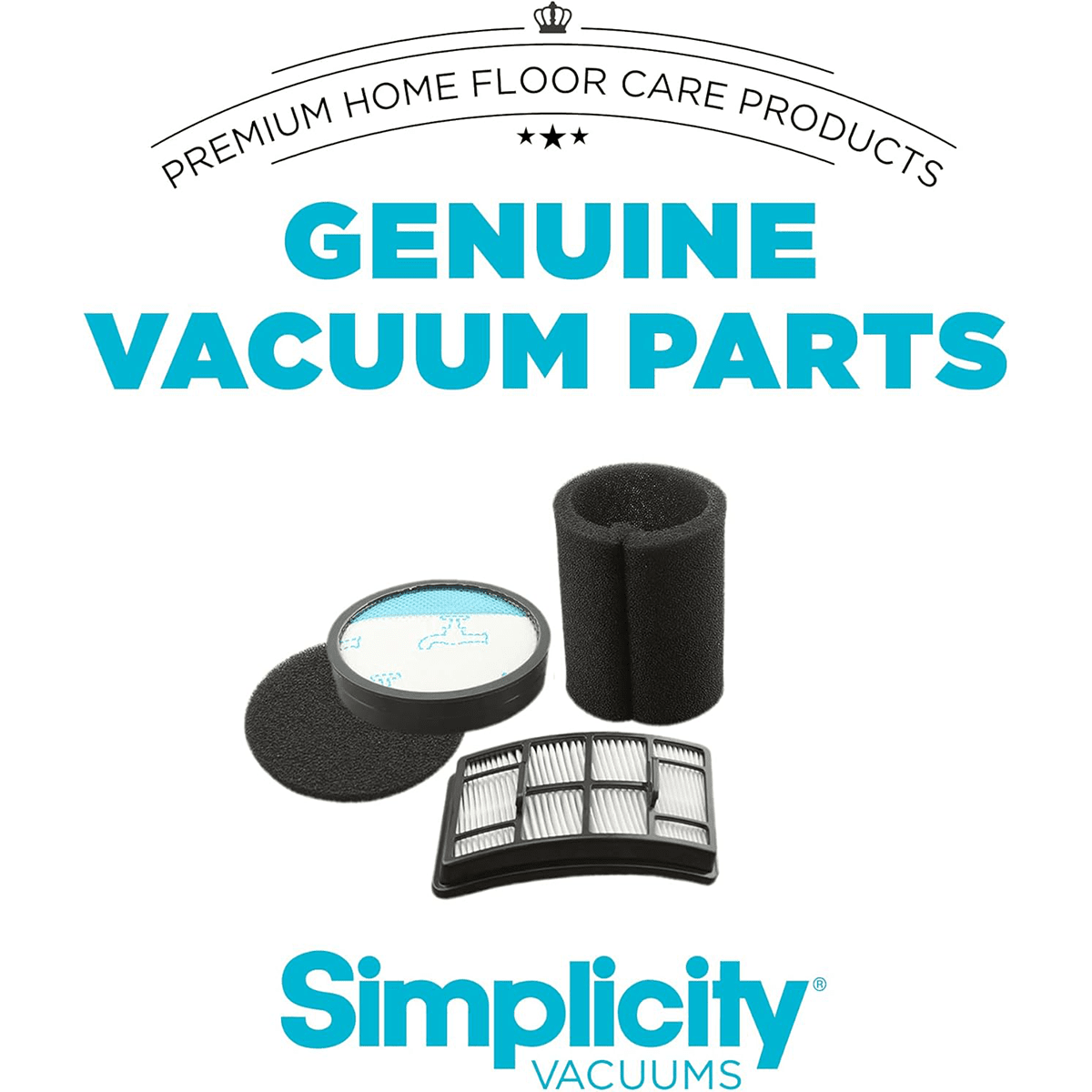 Simplicity S60 Spiffy HEPA Media Filter Set - Infographic 1