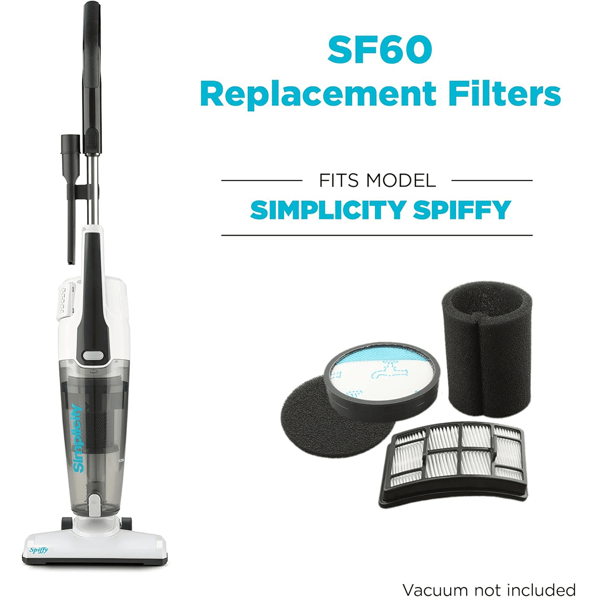 Simplicity S60 Spiffy HEPA Media Filter Set - Infographic 2