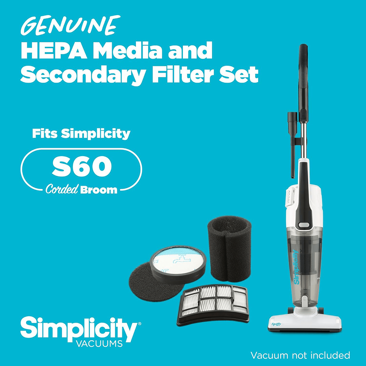 Simplicity S60 Spiffy HEPA Media Filter Set - Infographic 4