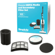 Simplicity S60 Spiffy HEPA Media Filter Set - Main