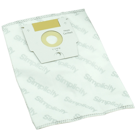Simplicity Vacuum Bags for Scout/Scout Plus SSH-6 - angle