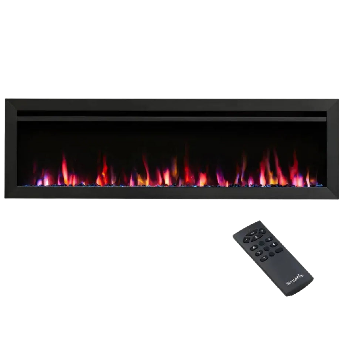 Simplifire Allusion Slim Electric Fireplace - 60-inch