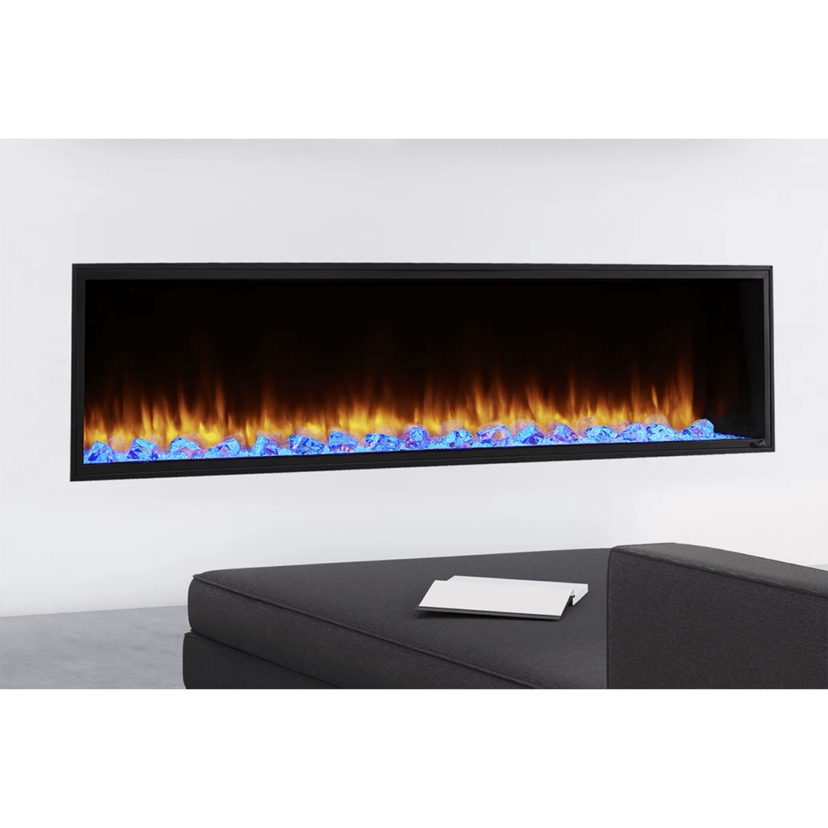 SimpliFire Scion Clean Face Linear Electric Fireplace - Lifestyle 3