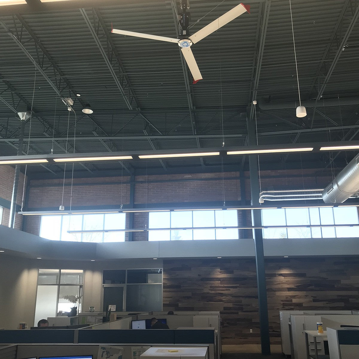 SkyBlade MiniProp 3 Blade HVLS Ceiling Fans - in Offices