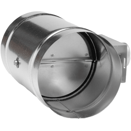 S&P MD Series 24V Normally Closed Motorized Damper - Angle