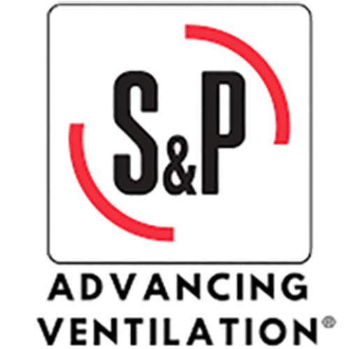S&P PF-BRKT Metal Mounting Bracket for PRF-100 Fan - Logo