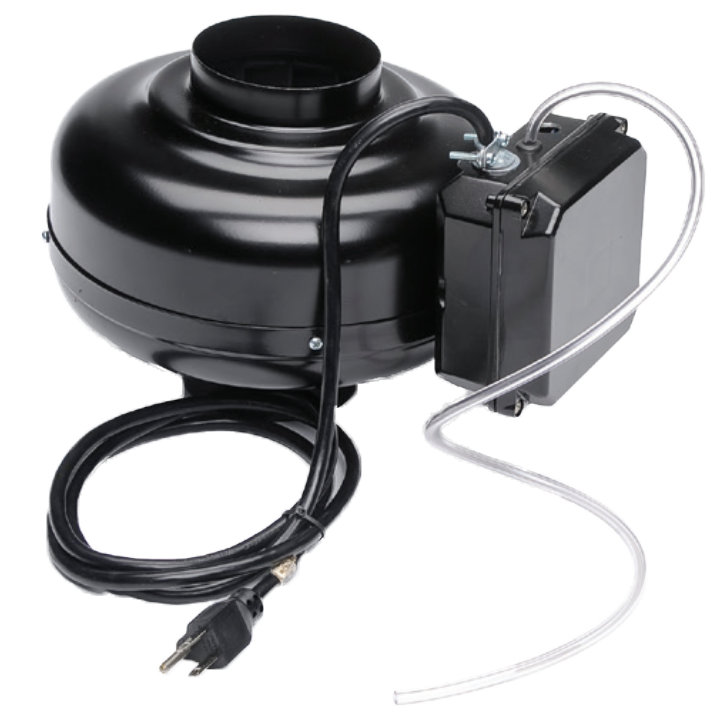 S&P PV-100XPS Powervent Dryer Booster Kit - Angle 2