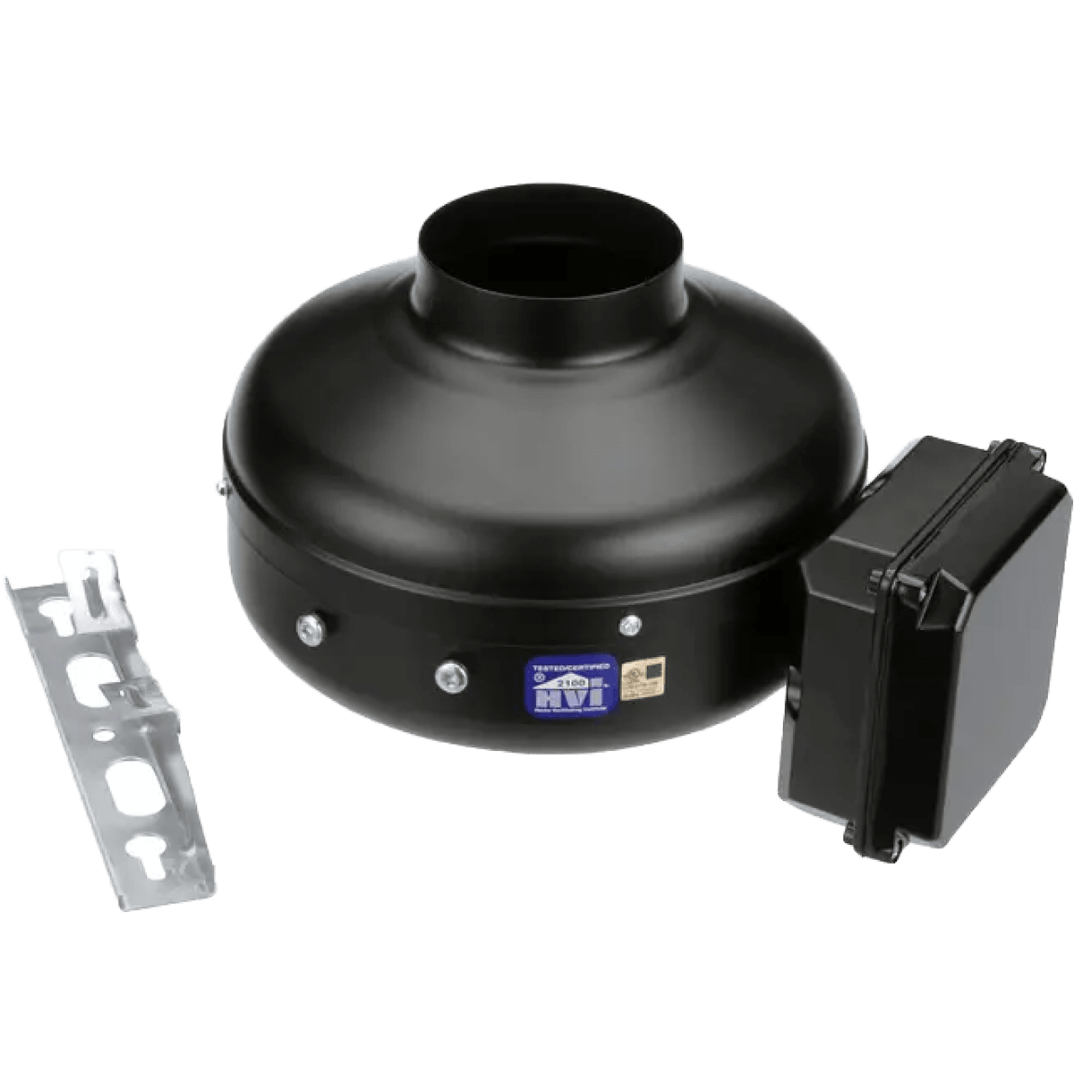 S&P PV-125X Powervent 5-in Inline Centrifugal Duct Fan - Angle 1