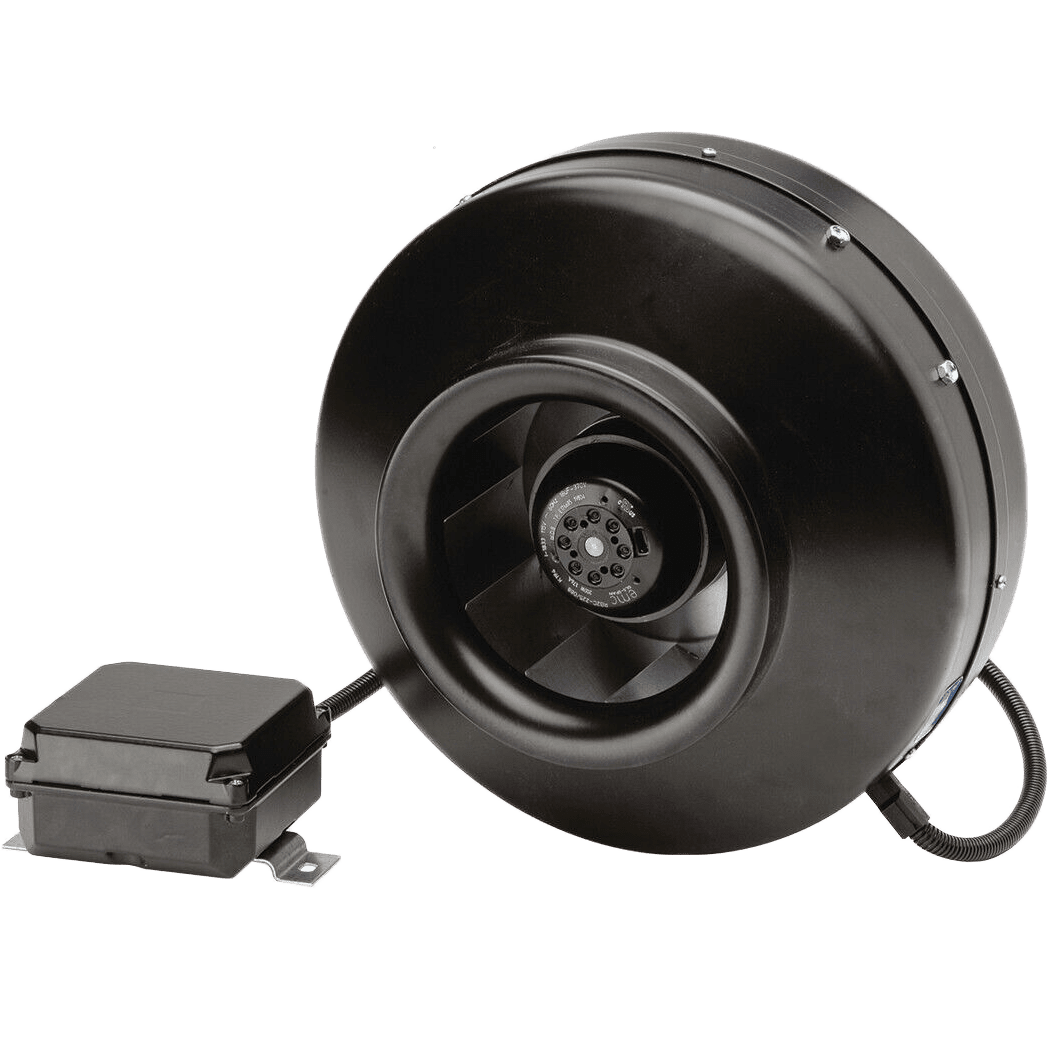 S&P PV-200X Powervent 8-in Inline Centrifugal Duct Fan - Angle 2