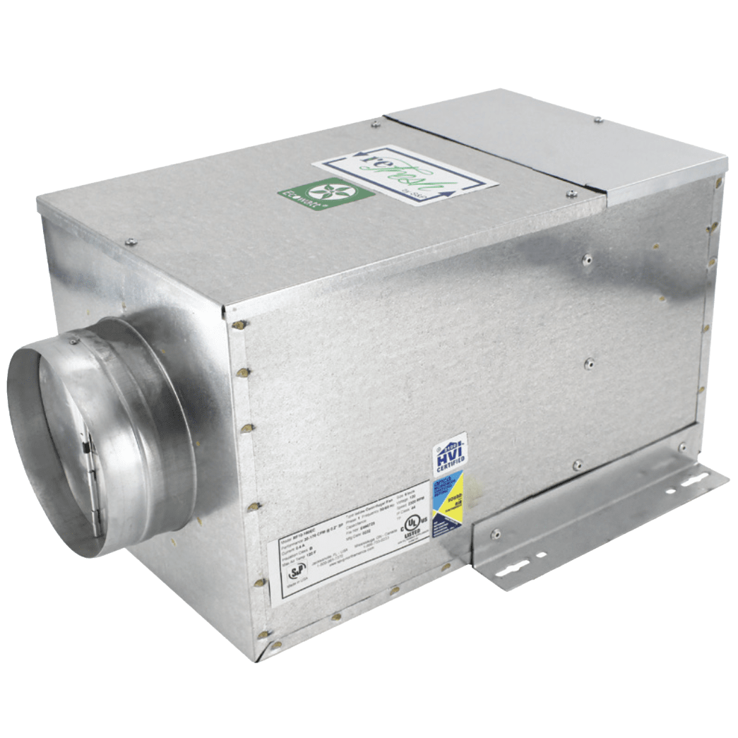 S&P reFresh RF10 Full Size Air Supply Fan w/ AC Motor - Hardwired