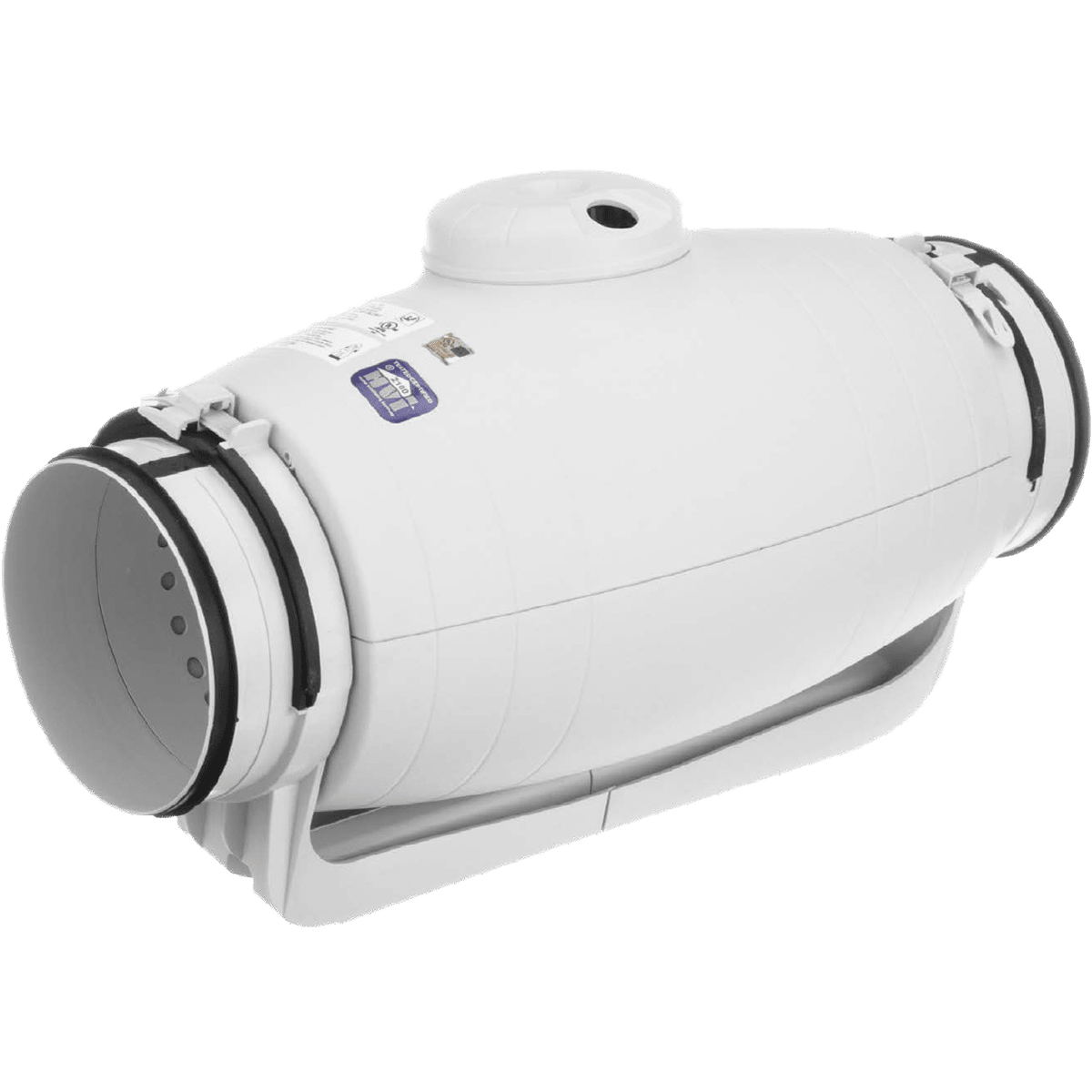 S&P TD-150S 6-inch TD-Silent Mixed Flow Inline Duct Fan - Angle 1