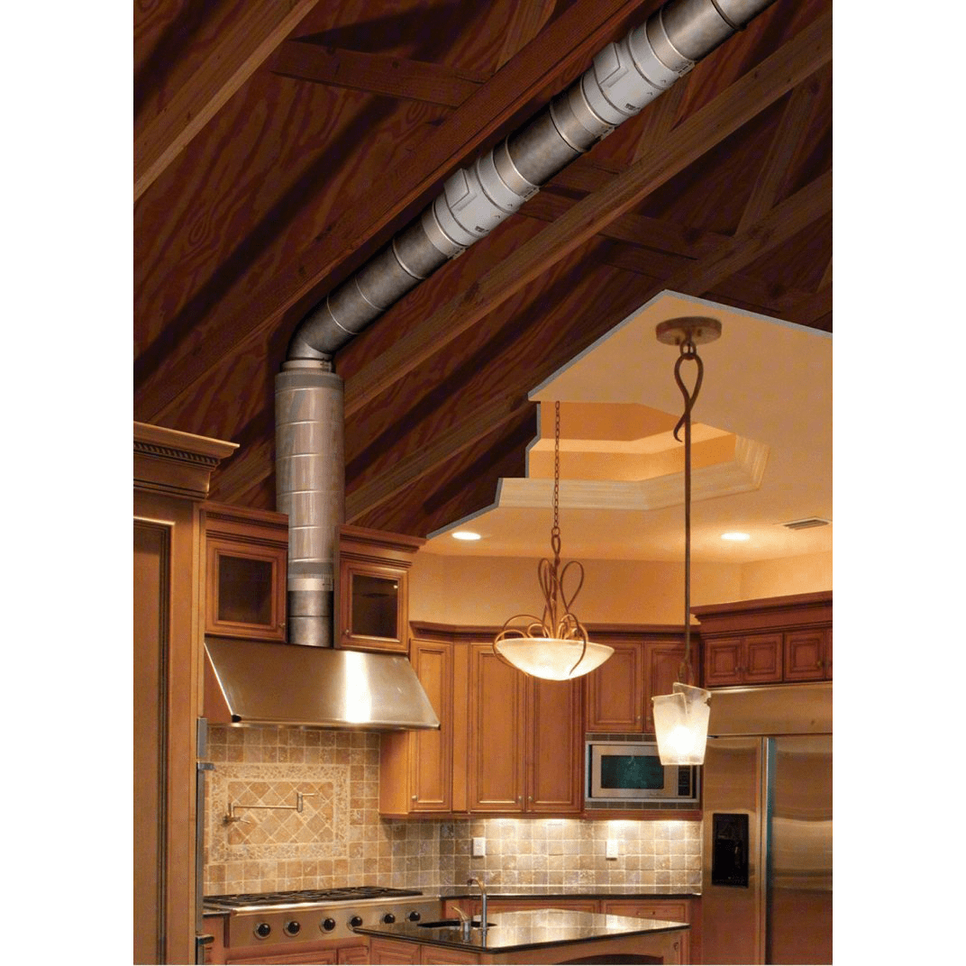 S&P TD-200 8-inch Mixed Flow Inline Duct Fan - Lifestyle 3