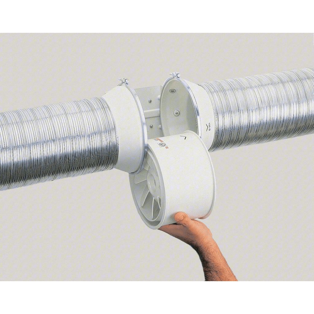 S&P TD-400 16-inch Mixed Flow Inline Duct Fan - Lifestyle 4