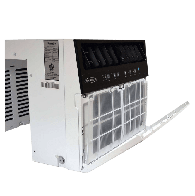 Soleus Air 8,000 BTU Wi-Fi Saddle Window Air Conditioner - Filter