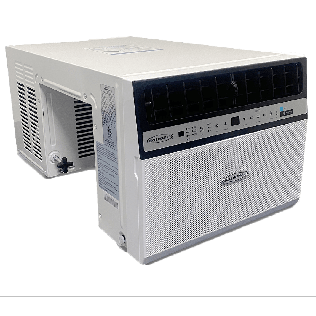 Soleus Air 10,000 BTU Saddle Window Air Conditioner w/Heat - Right View