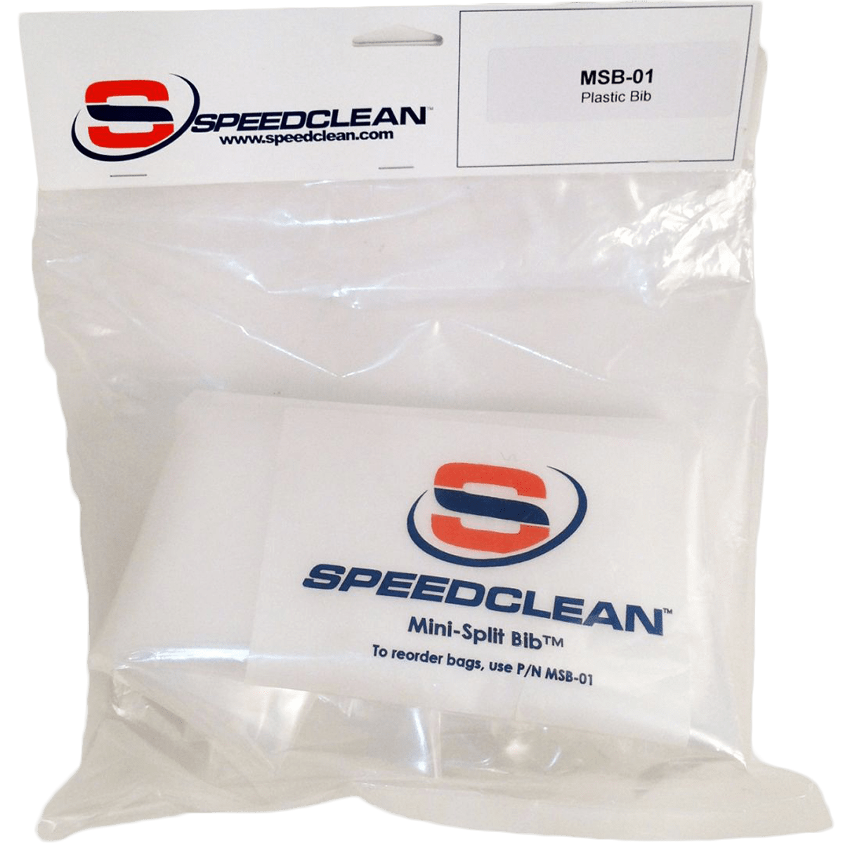 SpeedClean Mini Split Bib Kit Replacement Bib