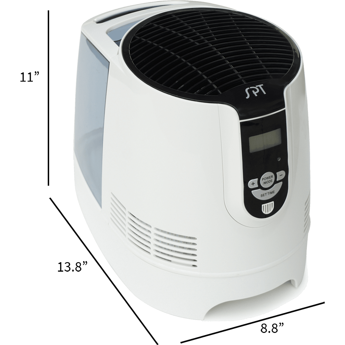 Sunpentown SU-9210 Digital Evaporative Humidifier - Dimensions