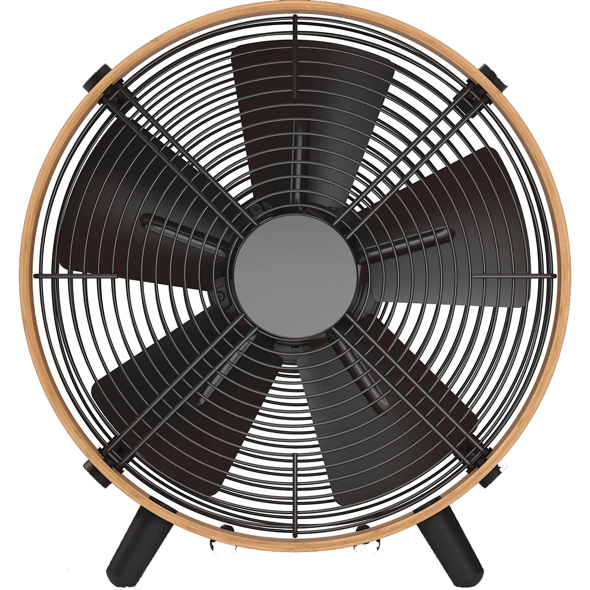 Stadler Form Otto Bamboo Wooden Fan - Front