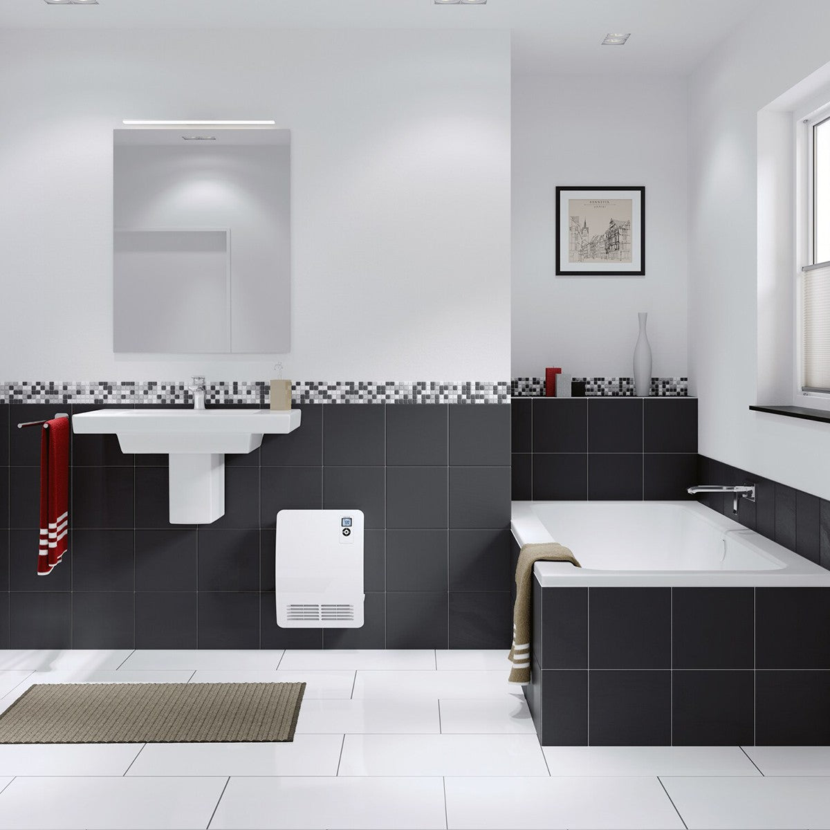 Stiebel Eltron Wall Mounted Electric Fan Heater 240V