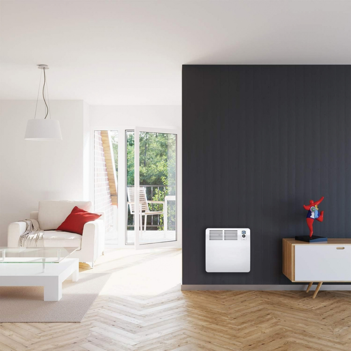 Stiebel Eltron Wall Mounted Convection Heater 240V 1000W - Lifestyle