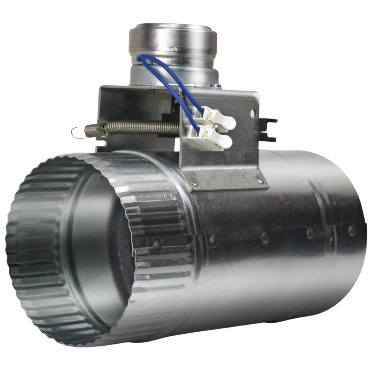 Suncourt 120V Adjustable Motorized Damper - Normally Closed 4-In - Main