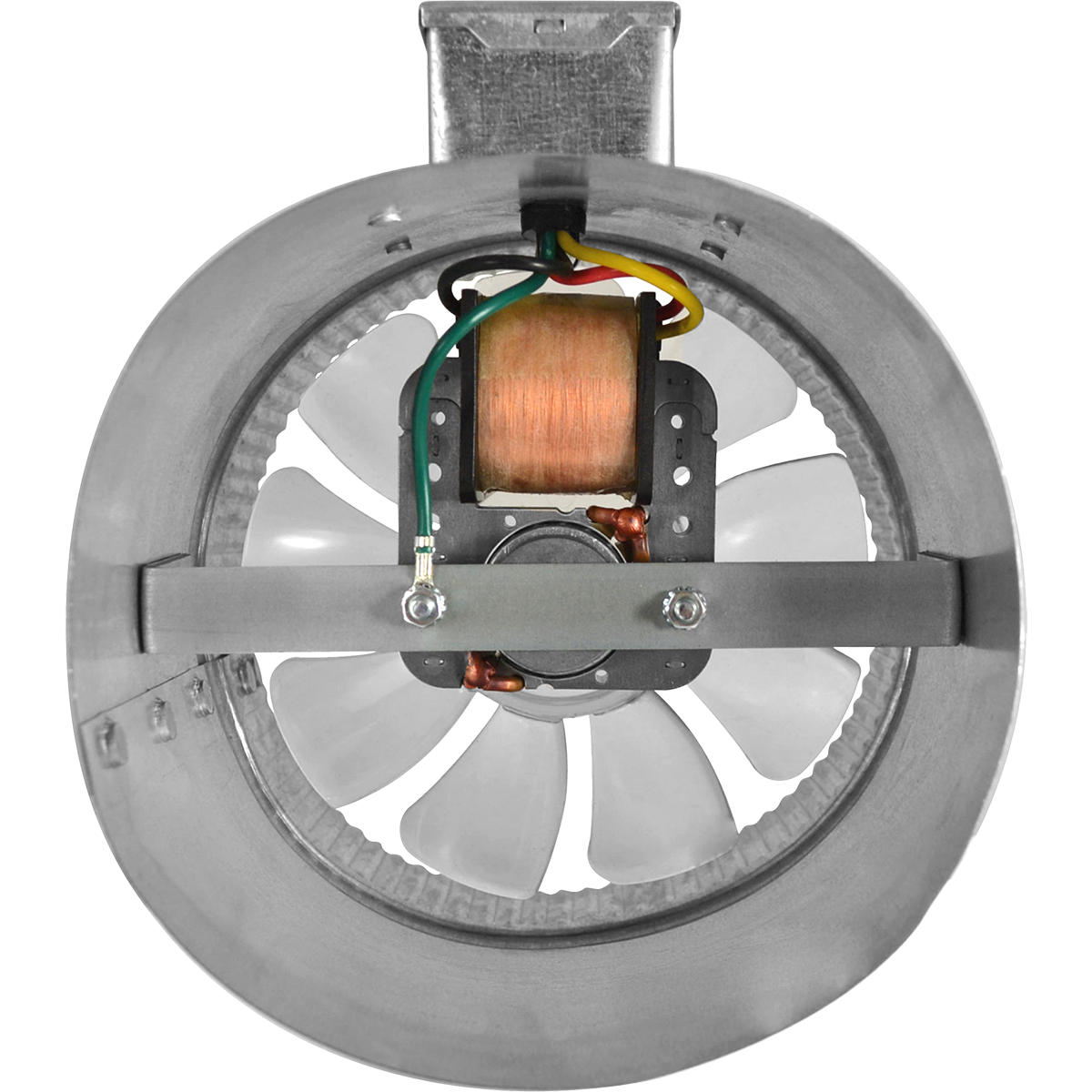 Suncourt 2-Speed Inductor In-Line Duct Fan - Back