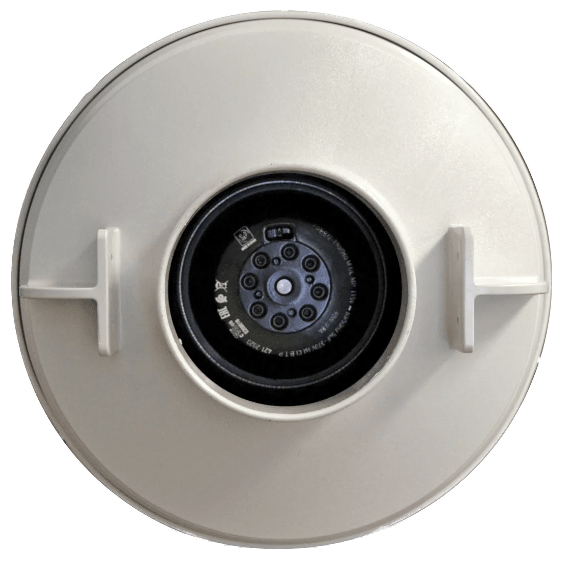 Suncourt Centrax In-Line Centrafugal Fan - Top