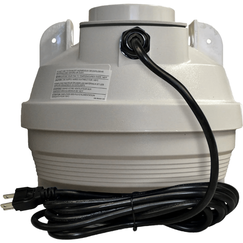 Suncourt Centrax In-Line Centrifugal Fan with Plug - Main
