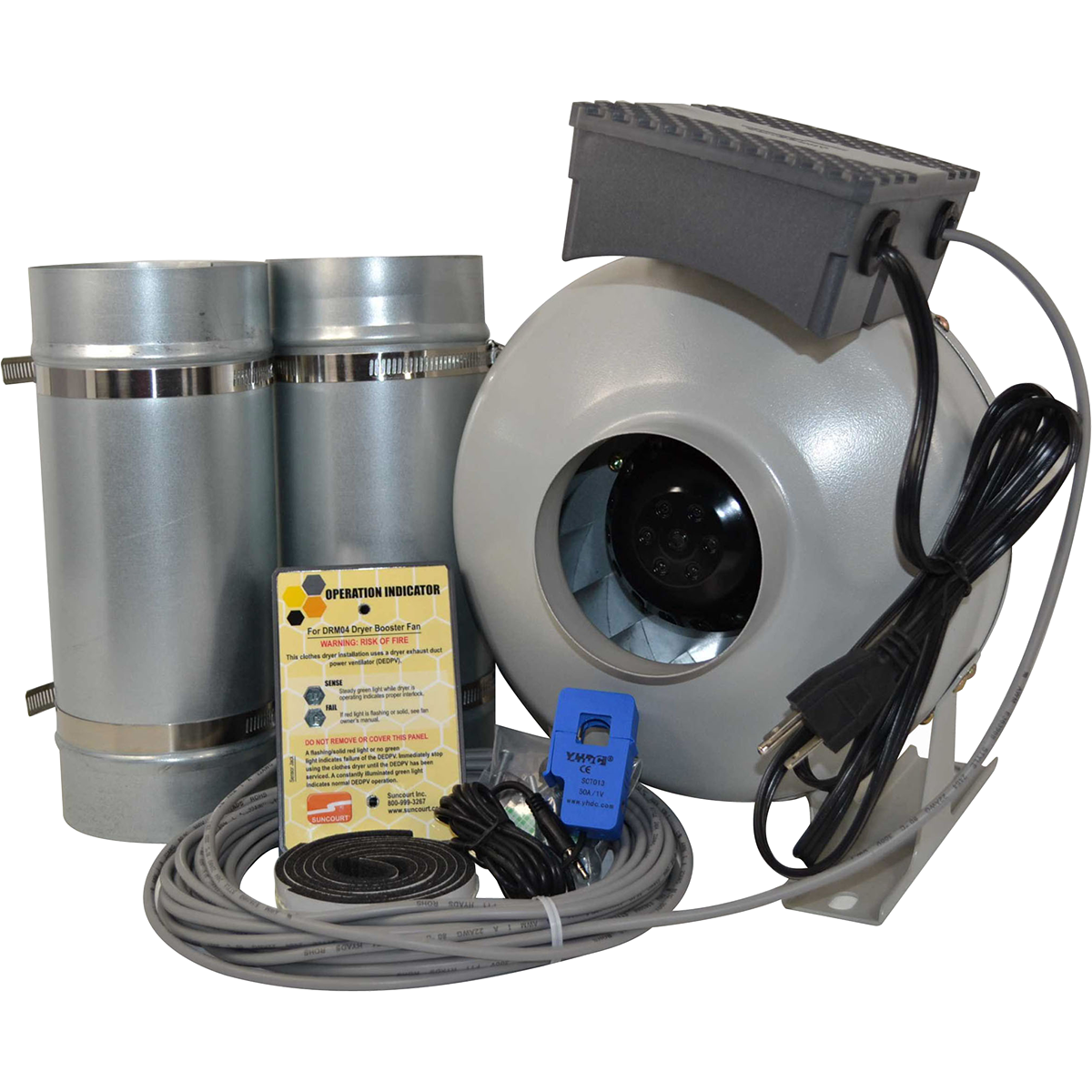 Suncourt Centrasense DEDPV Dryer Booster Fan Kit - Included
