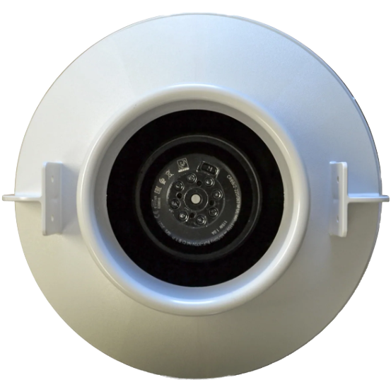 Suncourt Centrax® 6-In. In-Line Centrifugal Fan - Top